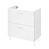 EASY_UNDER BASIN CABINET_70_S_40_70_2-DRAWERS_WHITE TOPMATT